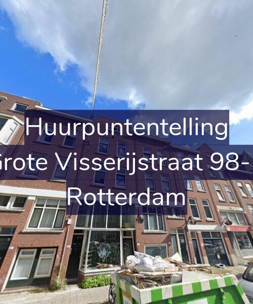 Foto gevel Huurpuntentelling voor Grote Visserijstraat 98-B, Rotterdam