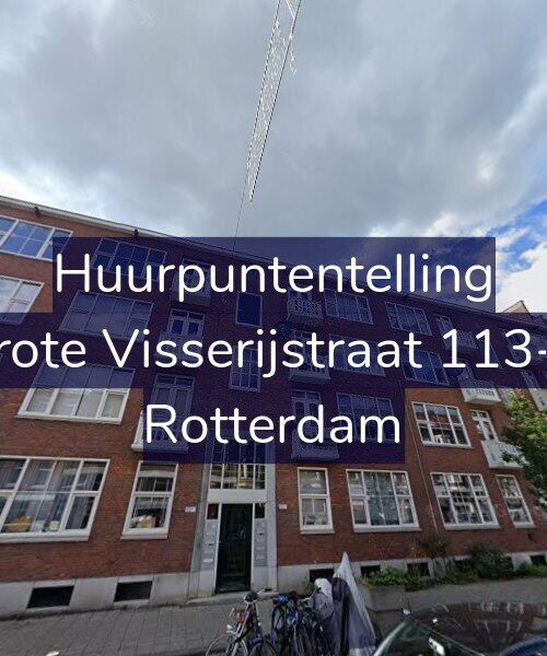 Foto gevel Huurpuntentelling voor Grote Visserijstraat 113-B, Rotterdam