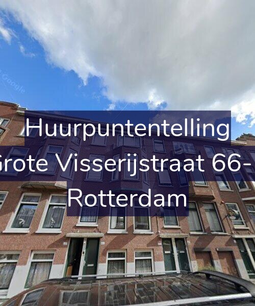Foto gevel Huurpuntentelling voor Grote Visserijstraat 66-B, Rotterdam