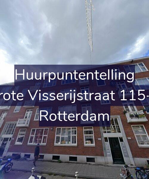 Foto gevel Huurpuntentelling voor Grote Visserijstraat 115-B, Rotterdam