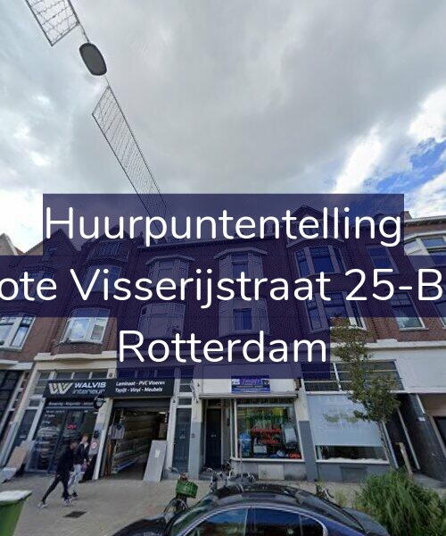 Foto gevel Huurpuntentelling voor Grote Visserijstraat 25-B01, Rotterdam