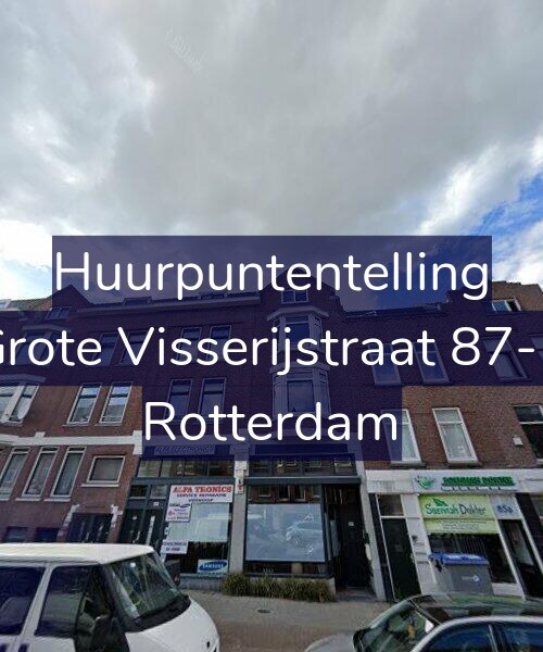 Foto gevel Huurpuntentelling voor Grote Visserijstraat 87-B, Rotterdam