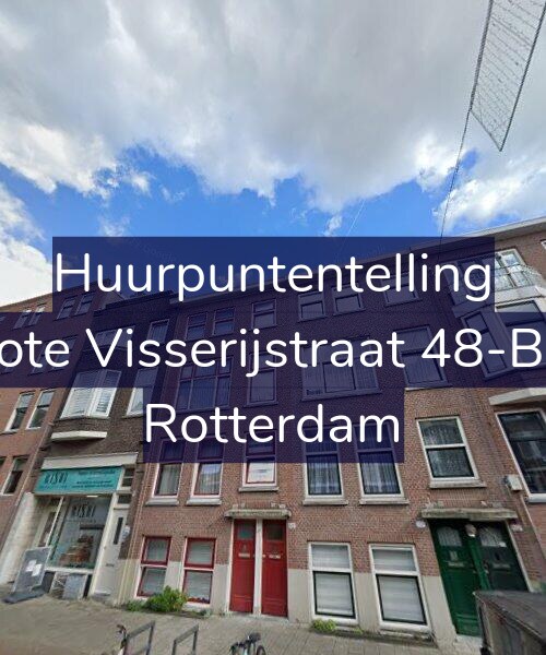 Foto gevel Huurpuntentelling voor Grote Visserijstraat 48-B01, Rotterdam