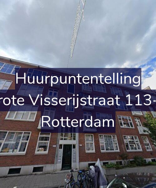 Foto gevel Huurpuntentelling voor Grote Visserijstraat 113-A, Rotterdam