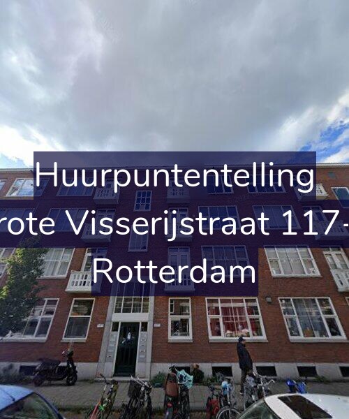 Foto gevel Huurpuntentelling voor Grote Visserijstraat 117-C, Rotterdam