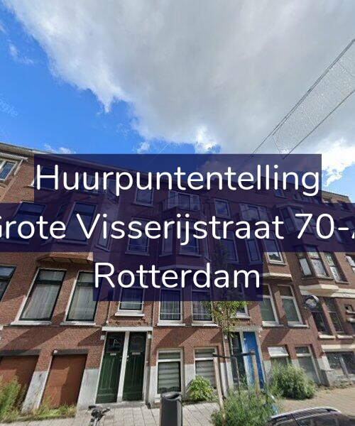 Foto gevel Huurpuntentelling voor Grote Visserijstraat 70-A, Rotterdam