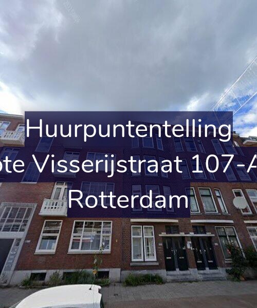 Foto gevel Huurpuntentelling voor Grote Visserijstraat 107-A03, Rotterdam