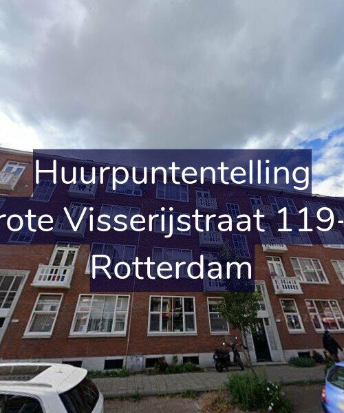 Foto gevel Huurpuntentelling voor Grote Visserijstraat 119-D, Rotterdam