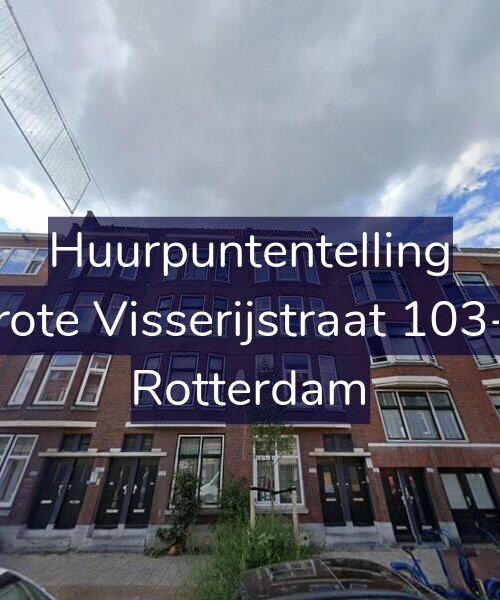 Foto gevel Huurpuntentelling voor Grote Visserijstraat 103-B, Rotterdam