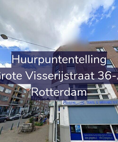 Foto gevel Huurpuntentelling voor Grote Visserijstraat 36-A, Rotterdam