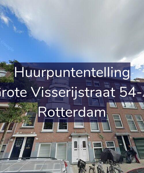 Foto gevel Huurpuntentelling voor Grote Visserijstraat 54-A, Rotterdam