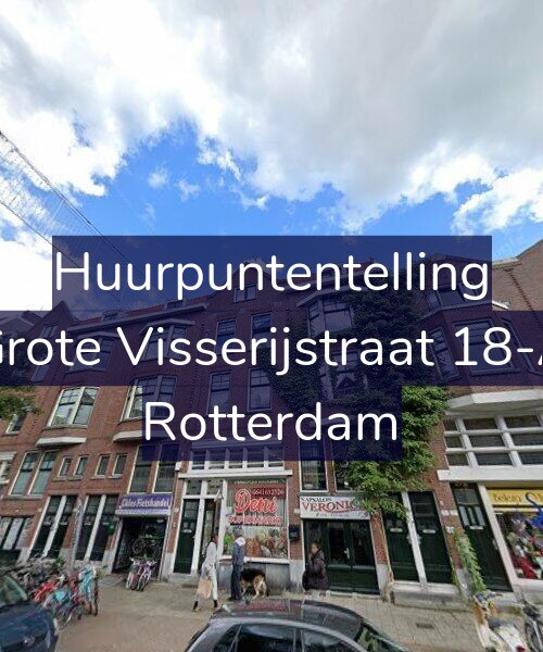 Foto gevel Huurpuntentelling voor Grote Visserijstraat 18-A, Rotterdam