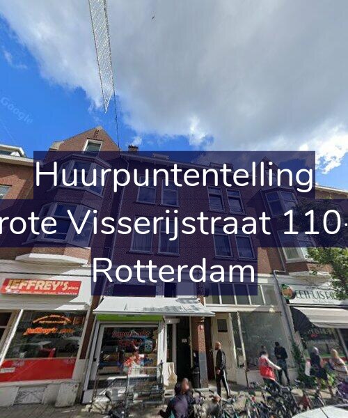 Foto gevel Huurpuntentelling voor Grote Visserijstraat 110-F, Rotterdam