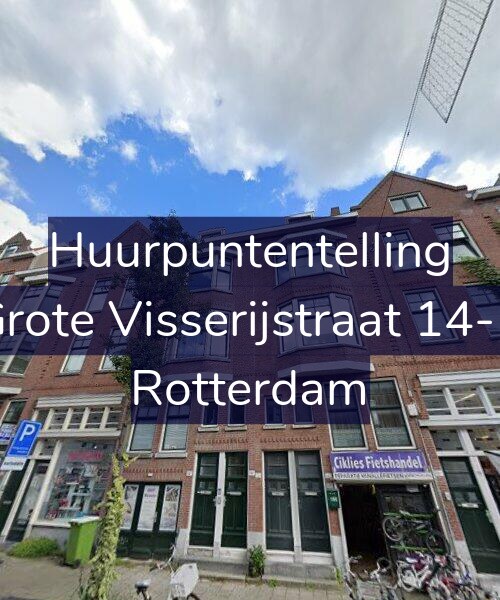 Foto gevel Huurpuntentelling voor Grote Visserijstraat 14-B, Rotterdam
