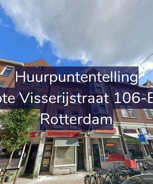 Foto gevel Huurpuntentelling voor Grote Visserijstraat 106-B01, Rotterdam