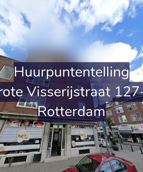 Foto gevel Huurpuntentelling voor Grote Visserijstraat 127-B, Rotterdam