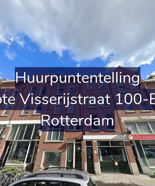 Foto gevel Huurpuntentelling voor Grote Visserijstraat 100-B02, Rotterdam