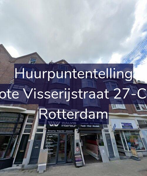 Foto gevel Huurpuntentelling voor Grote Visserijstraat 27-C02, Rotterdam