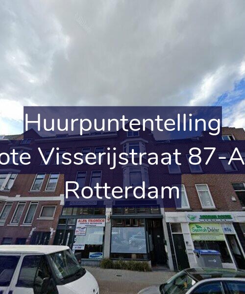 Foto gevel Huurpuntentelling voor Grote Visserijstraat 87-A01, Rotterdam