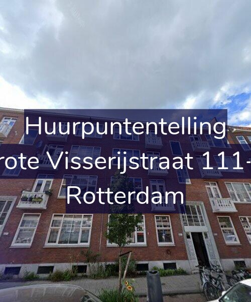 Foto gevel Huurpuntentelling voor Grote Visserijstraat 111-D, Rotterdam