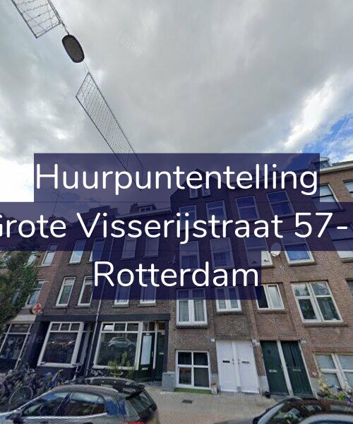Foto gevel Huurpuntentelling voor Grote Visserijstraat 57-B, Rotterdam