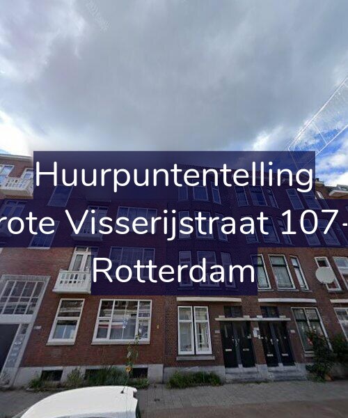 Foto gevel Huurpuntentelling voor Grote Visserijstraat 107-B, Rotterdam