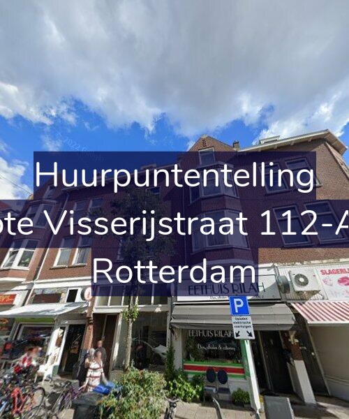 Foto gevel Huurpuntentelling voor Grote Visserijstraat 112-A02, Rotterdam