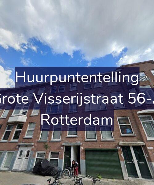 Foto gevel Huurpuntentelling voor Grote Visserijstraat 56-A, Rotterdam