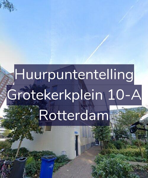 Foto gevel Huurpuntentelling voor Grotekerkplein 10-A, Rotterdam