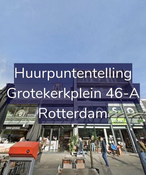 Foto gevel Huurpuntentelling voor Grotekerkplein 46-A, Rotterdam