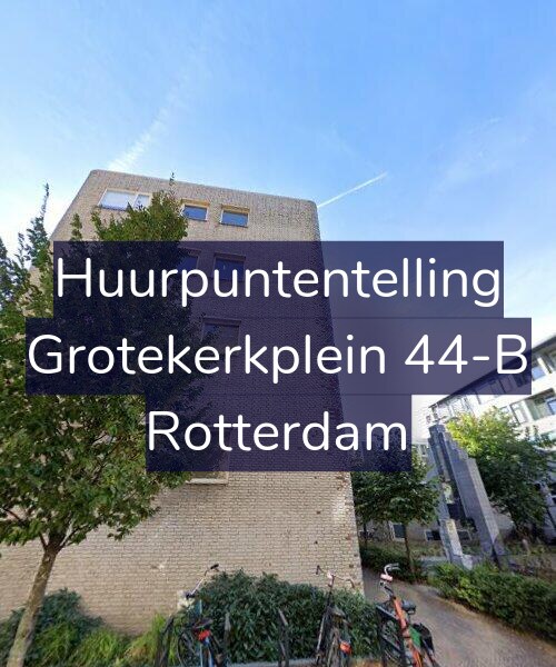Foto gevel Huurpuntentelling voor Grotekerkplein 44-B, Rotterdam