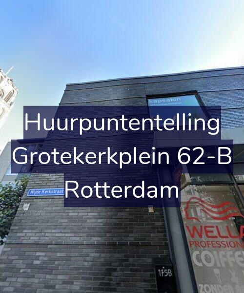 Foto gevel Huurpuntentelling voor Grotekerkplein 62-B, Rotterdam