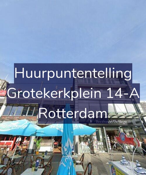 Foto gevel Huurpuntentelling voor Grotekerkplein 14-A, Rotterdam