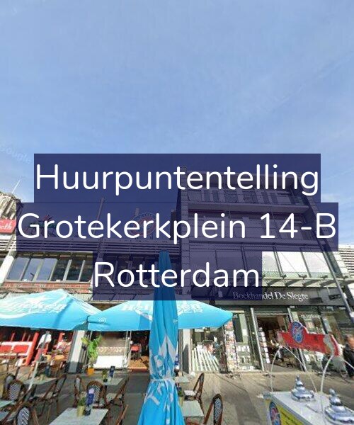 Foto gevel Huurpuntentelling voor Grotekerkplein 14-B, Rotterdam
