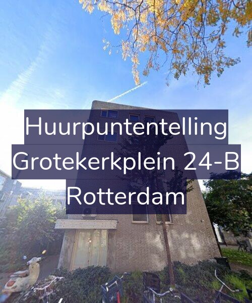 Foto gevel Huurpuntentelling voor Grotekerkplein 24-B, Rotterdam