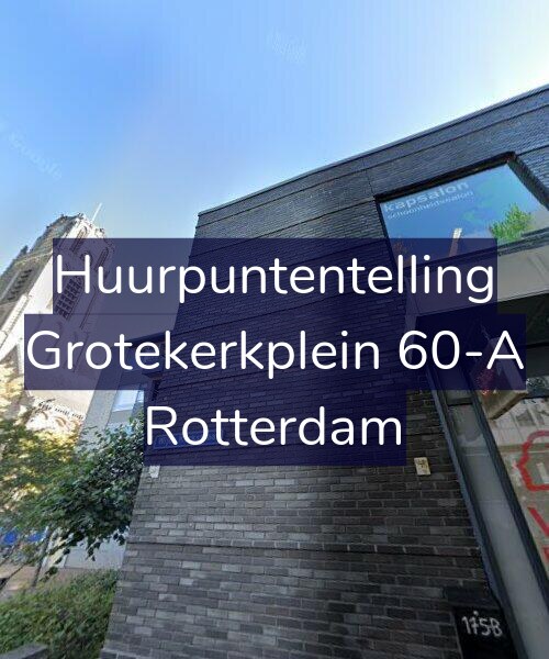 Foto gevel Huurpuntentelling voor Grotekerkplein 60-A, Rotterdam