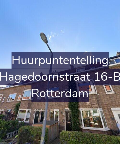 Foto gevel Huurpuntentelling voor Hagedoornstraat 16-B, Rotterdam
