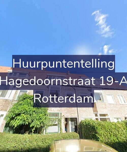 Foto gevel Huurpuntentelling voor Hagedoornstraat 19-A, Rotterdam