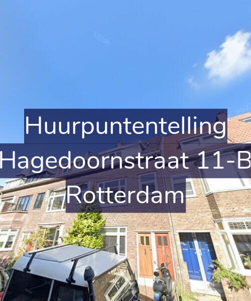 Foto gevel Huurpuntentelling voor Hagedoornstraat 11-B, Rotterdam