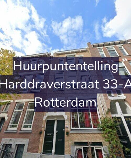 Foto gevel Huurpuntentelling voor Harddraverstraat 33-A, Rotterdam