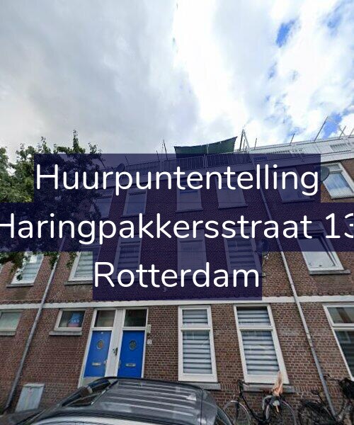 Foto gevel Huurpuntentelling voor Haringpakkersstraat 13, Rotterdam