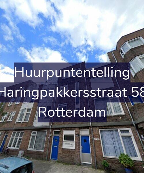 Foto gevel Huurpuntentelling voor Haringpakkersstraat 58, Rotterdam