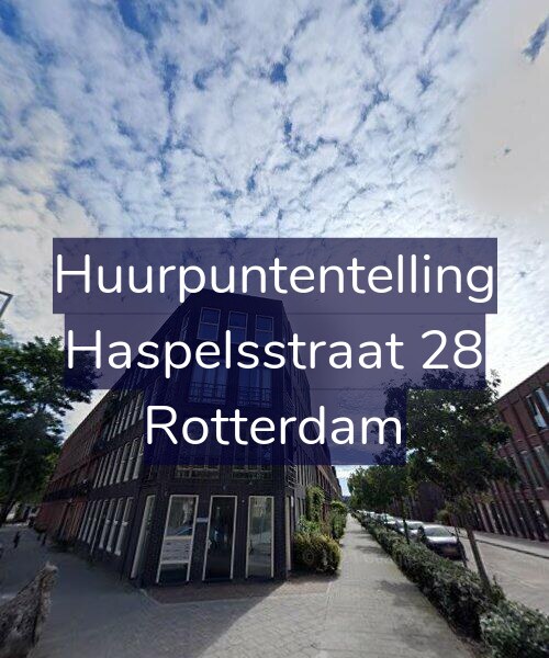 Foto gevel Huurpuntentelling voor Haspelsstraat 28, Rotterdam