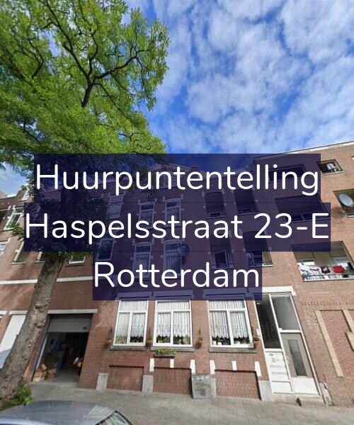 Foto gevel Huurpuntentelling voor Haspelsstraat 23-E, Rotterdam