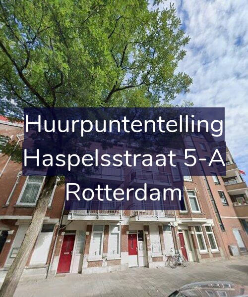 Foto gevel Huurpuntentelling voor Haspelsstraat 5-A, Rotterdam
