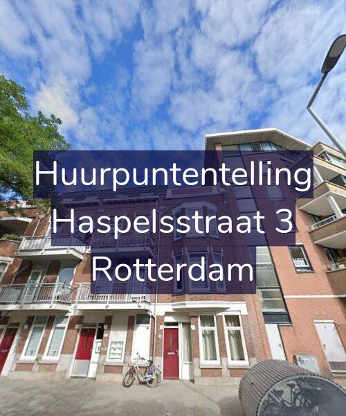 Foto gevel Huurpuntentelling voor Haspelsstraat 3, Rotterdam