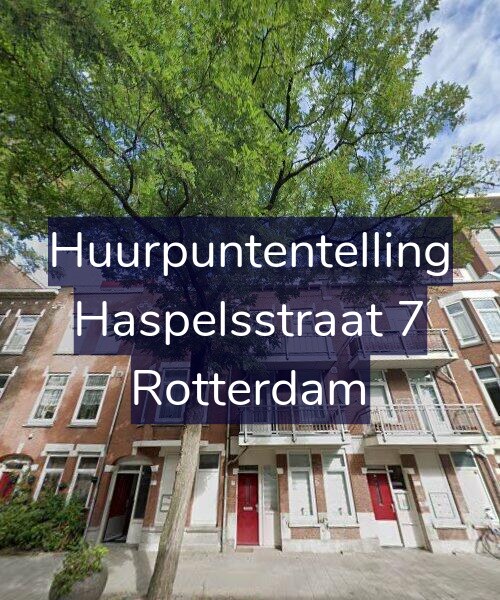 Foto gevel Huurpuntentelling voor Haspelsstraat 7, Rotterdam