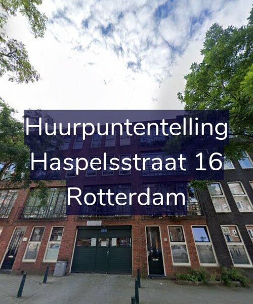 Foto gevel Huurpuntentelling voor Haspelsstraat 16, Rotterdam