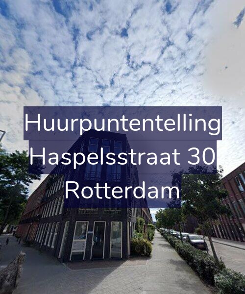 Foto gevel Huurpuntentelling voor Haspelsstraat 30, Rotterdam