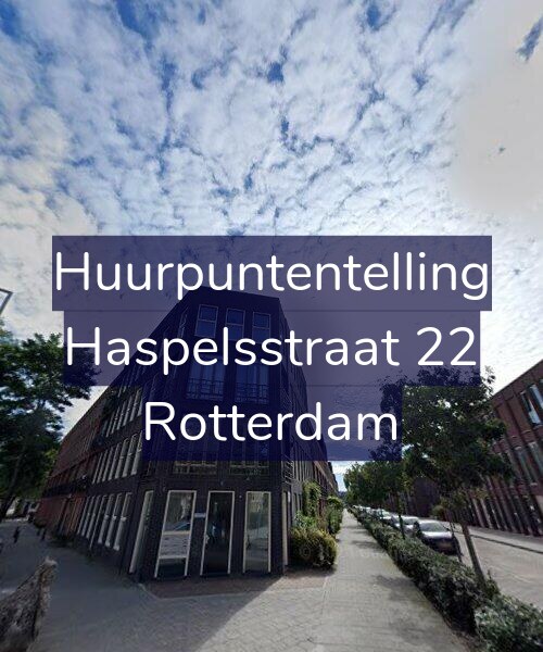 Foto gevel Huurpuntentelling voor Haspelsstraat 22, Rotterdam